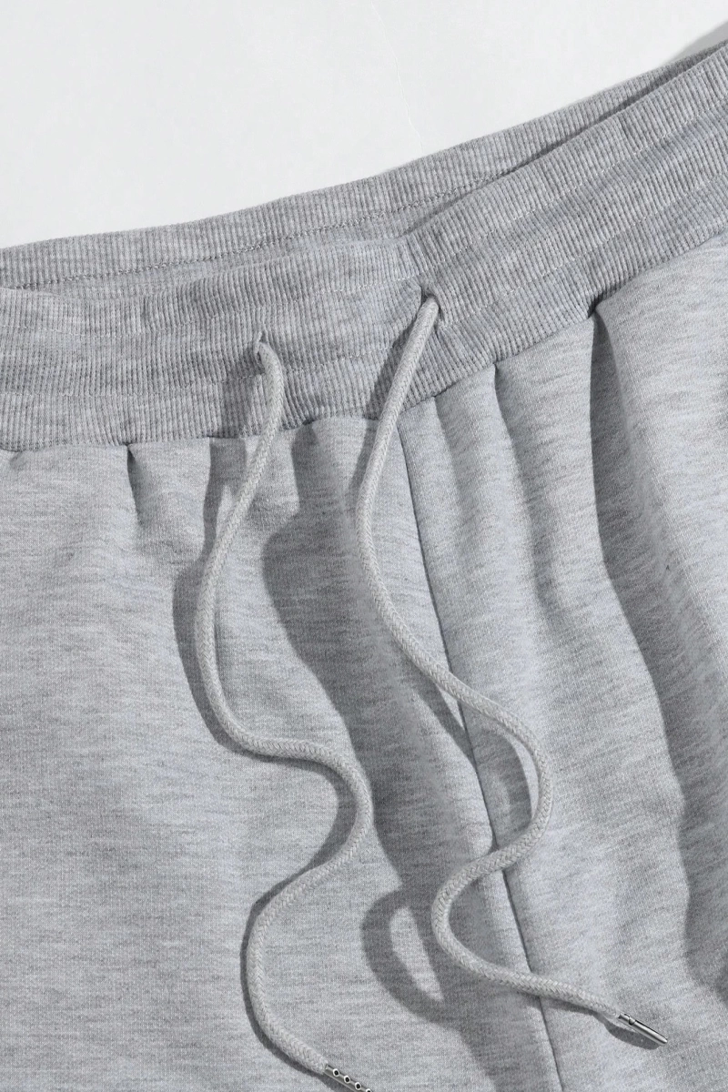 Erkek Çiçek Ve Slogan Baskılı Bağcıklı Bel Şortu Dışarı Çıkma Moda Bağcıkl
