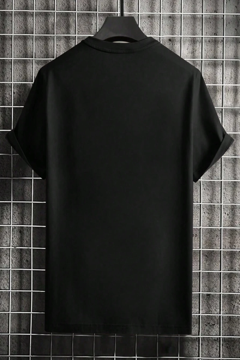 Erkek Crewneck Günlük Kısa Kollu Tişört, Seyahat İçin Uygun
