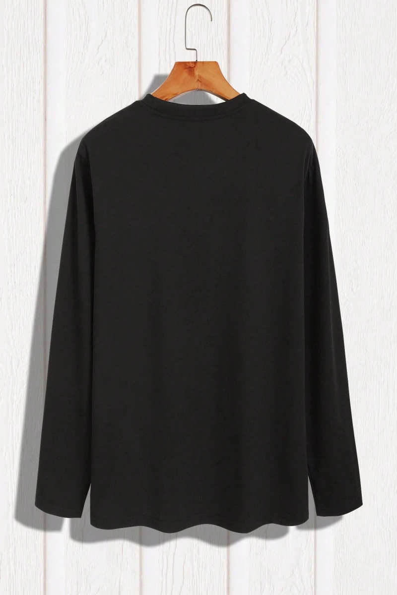 Erkek Düz Renk Düşük Omuz Bol Kesim Kapşonlu Sweatshirt Bağcıklı