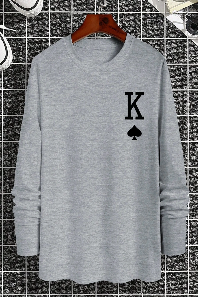 Erkek Düz Renk Düşük Omuz Bol Kesim Kapşonlu Sweatshirt Bağcıklı