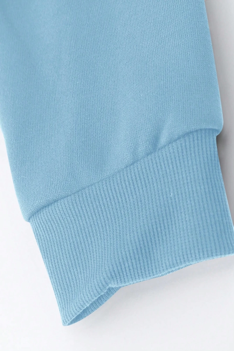 Erkek Düz Renk Düşük Omuz Bol Kesim Kapşonlu Sweatshirt Bağcıklı