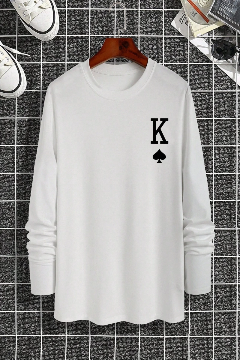 Erkek Düz Renk Düşük Omuz Bol Kesim Kapşonlu Sweatshirt Bağcıklı
