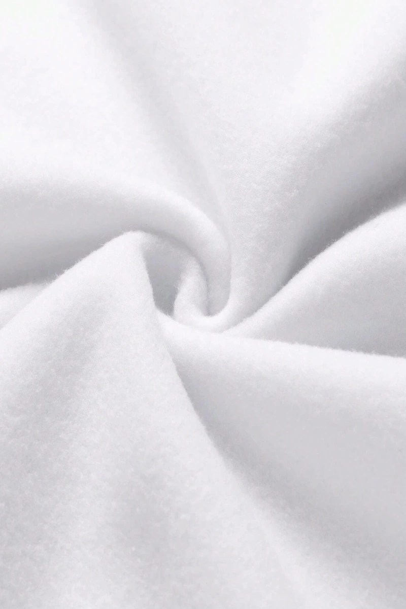 Erkek Düz Renk Düşük Omuz Bol Kesim Kapşonlu Sweatshirt Bağcıklı