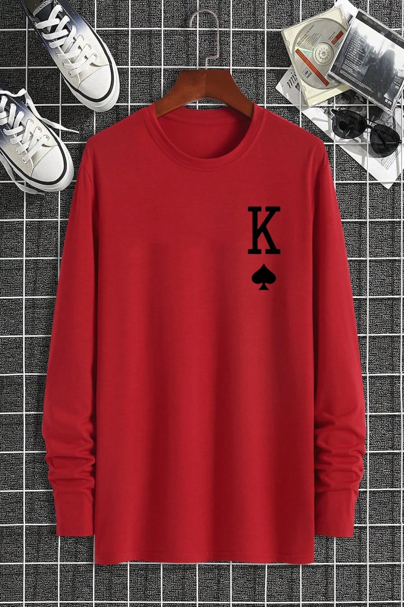 Erkek Düz Renk Düşük Omuz Bol Kesim Kapşonlu Sweatshirt Bağcıklı