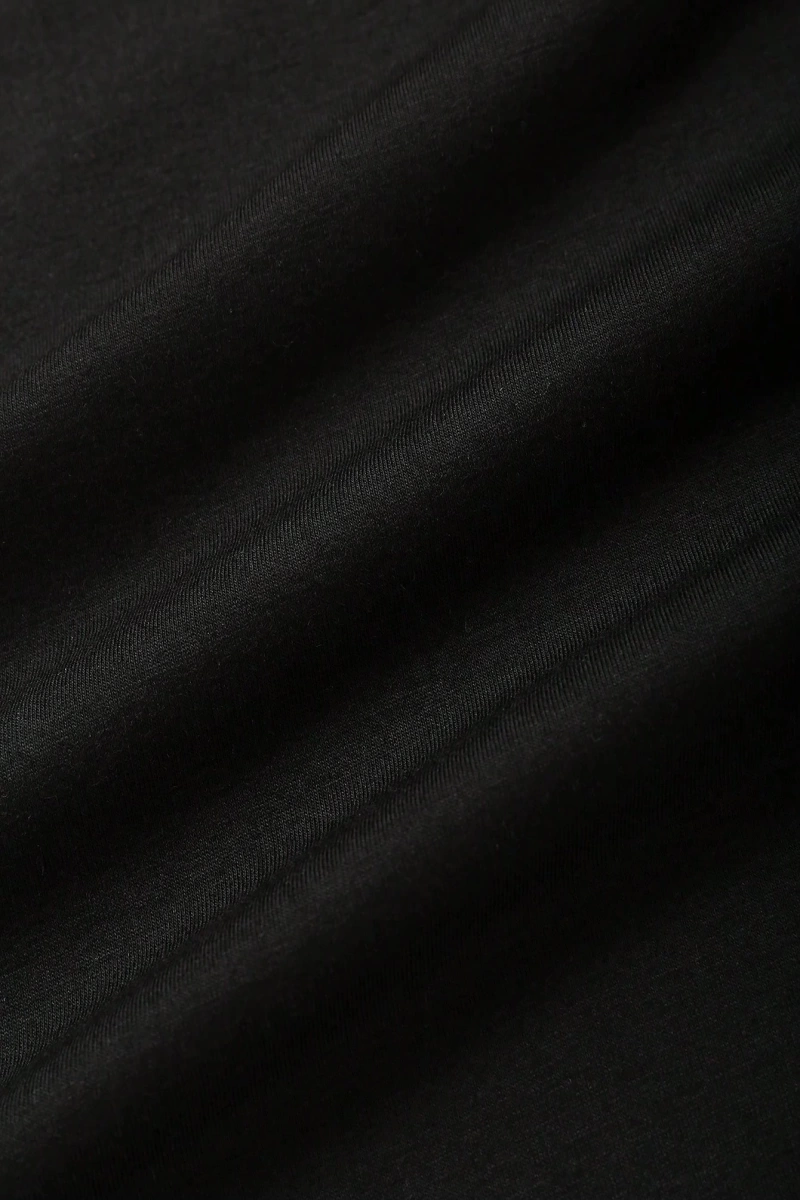 Erkek Düz Renk Düşük Omuz Bol Kesim Kapşonlu Sweatshirt Bağcıklı