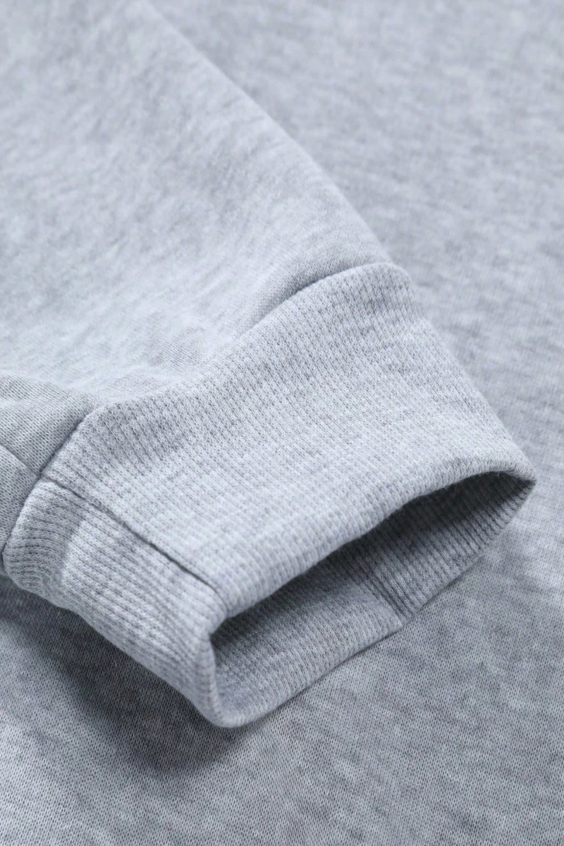 Erkek Düz Renk Düşük Omuz Bol Kesim Kapşonlu Sweatshirt Bağcıklı