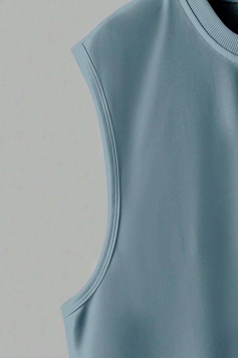 Erkek Düz Renk Günlük Geniş Askılı Tank Top