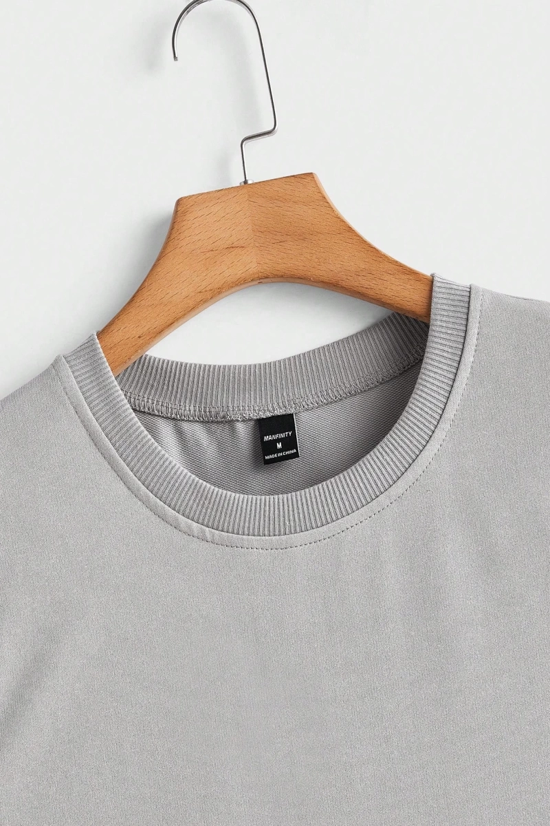 Erkek Düz Renk Günlük Geniş Askılı Tank Top