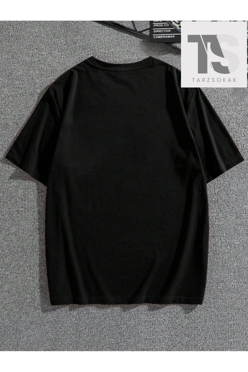 Erkek Emoji Baskılı T-Shirt