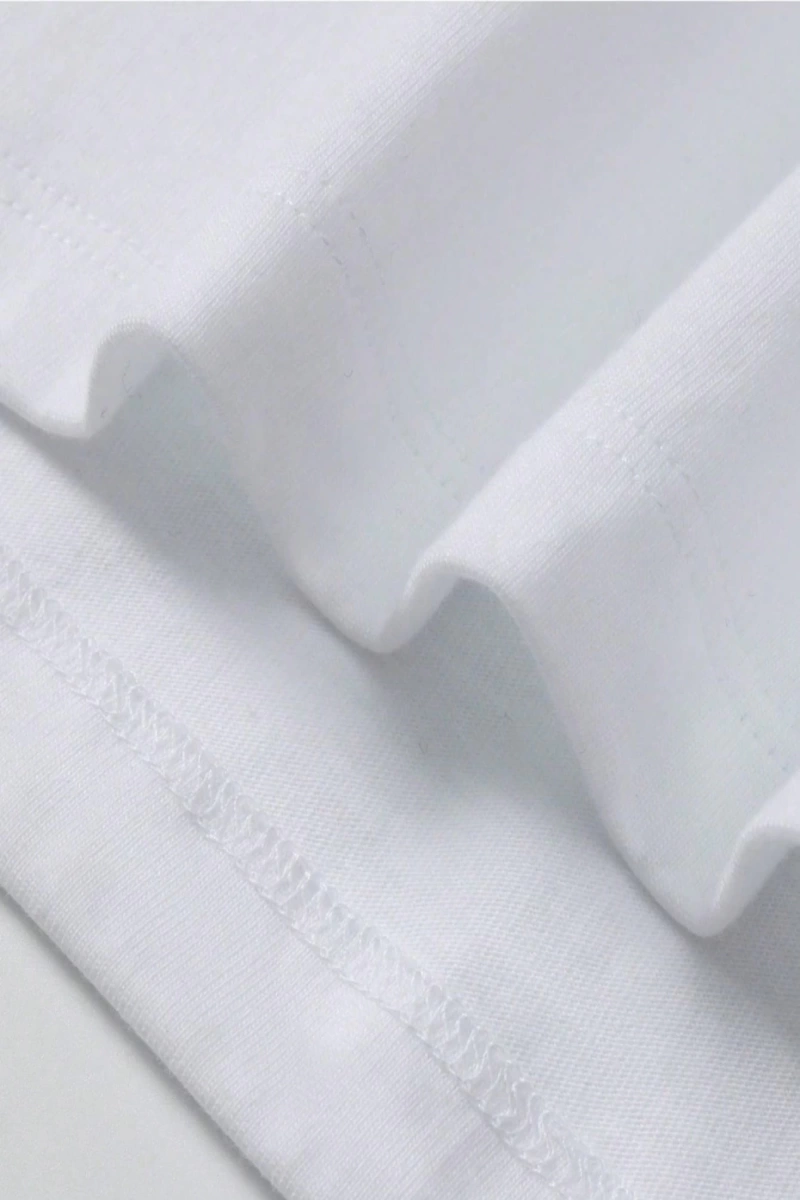 Erkek Grafik Baskılı Yuvarlak Yaka Günlük Kısa Kollu Tişört, Yaz