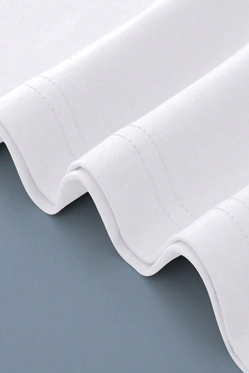 Erkek Günlük Büyük Boy Raglan Yuvarlak Yaka Tişört Grafik D