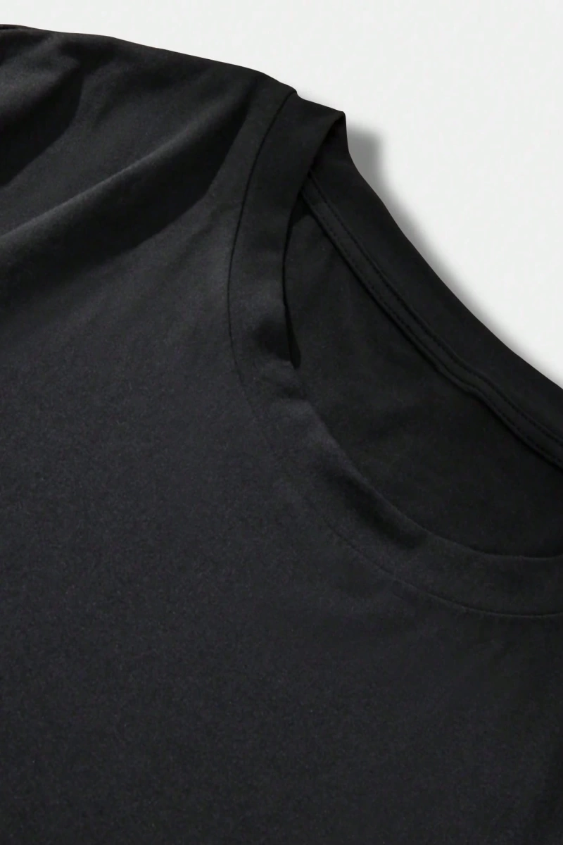Erkek Günlük Çok Yönlü Basit Moda Baskılı Kısa Kollu Tişört, İlkbahar/Yaz