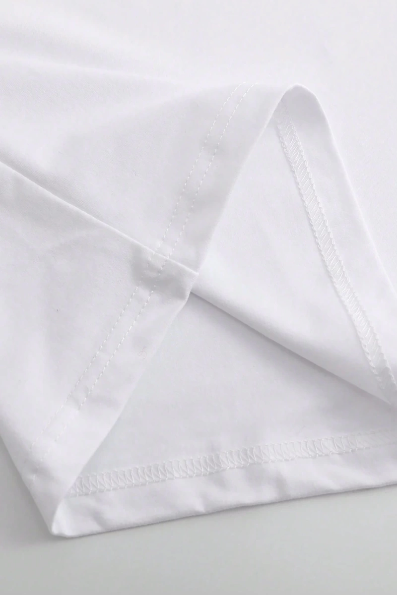 Erkek Günlük Giyim İçin Rahat Basit Moda Tişört