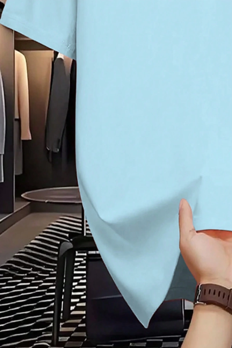 Erkek Günlük Horoz Grafik Baskılı Yuvarlak Yaka Kısa Kollu Tişört, Çok Yönlü