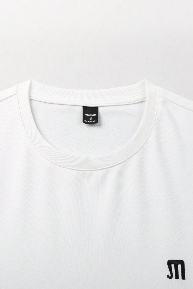 Erkek Günlük Kısa Kollu Tişört, Günlük Giyim İçin Minimalist Stil, Erkek G