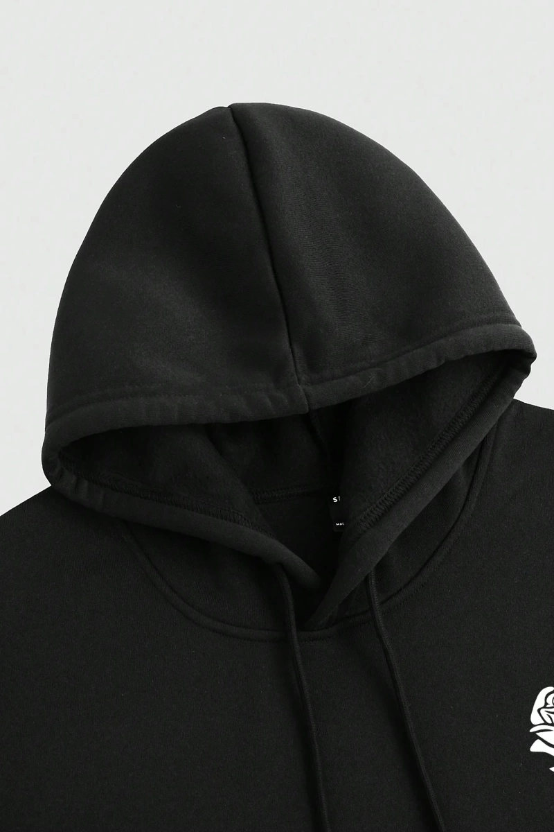 Erkek Günlük Minimalist Sweatshirt, Günlük Giyim