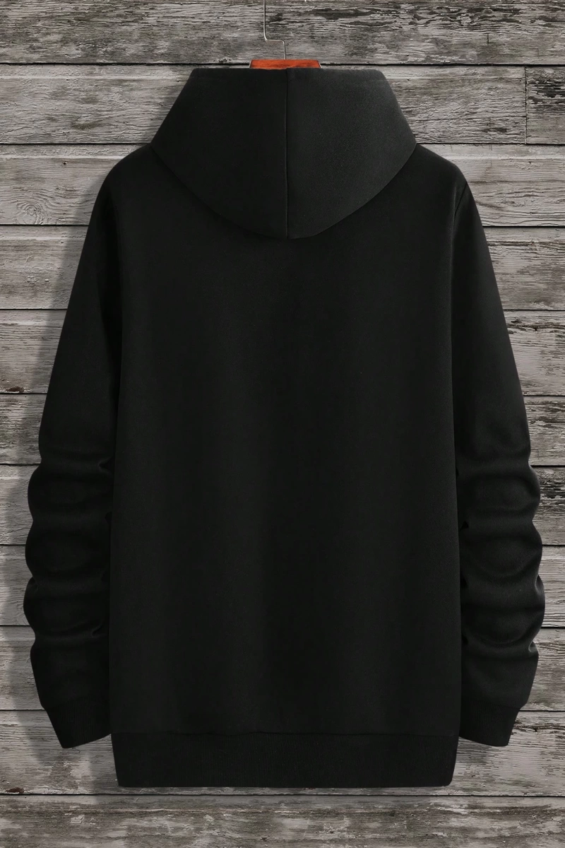 Erkek Günlük Minimalist Sweatshirt, Günlük Giyim