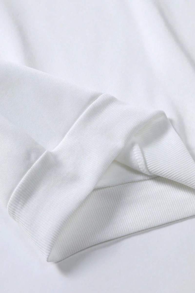 Erkek Harfli Grafik Sweatshirt Dışarı Çıkma Mürettebat Yaka Siyah Grafik Uzun