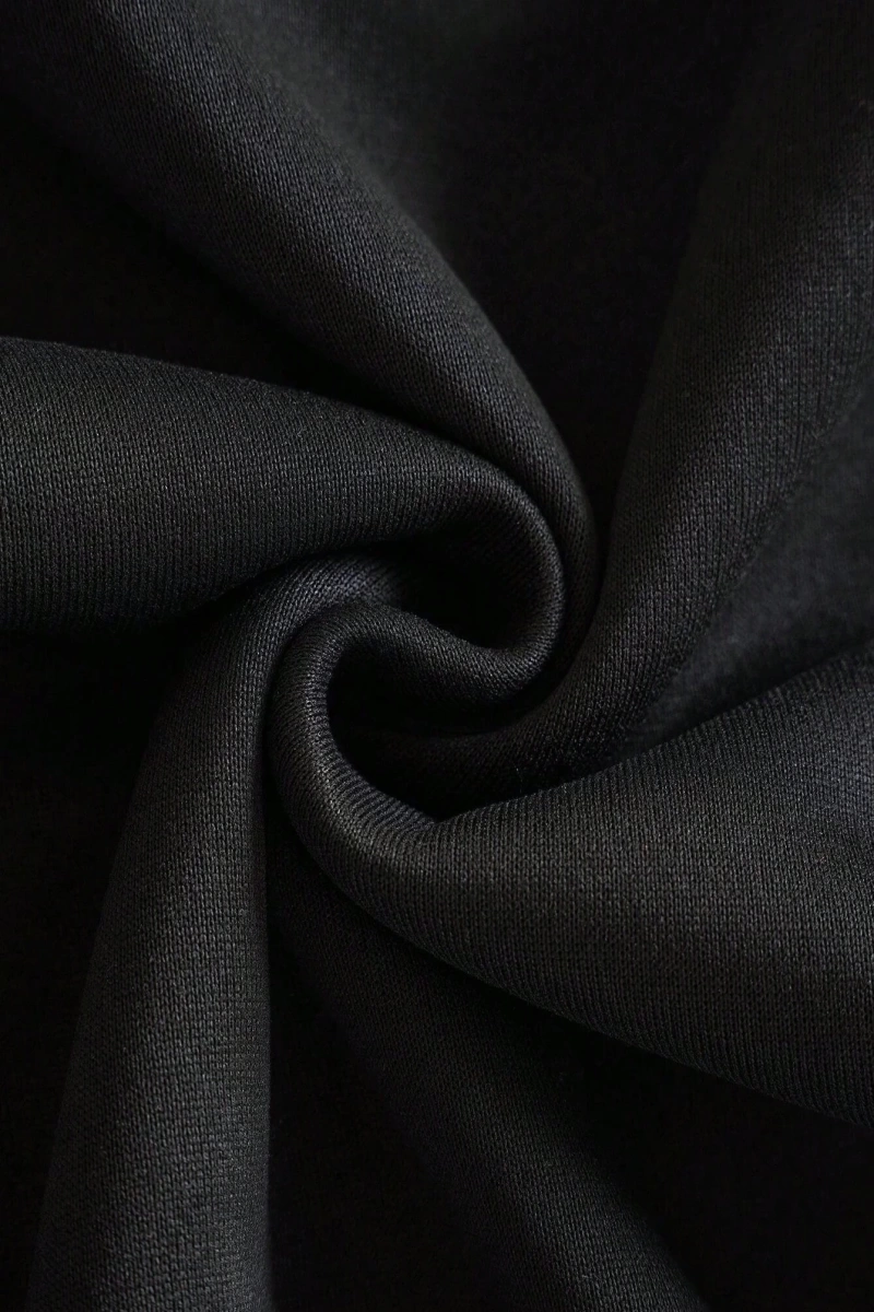 Erkek İtalyan Yaratıcı Baskılı Günlük Çok Yönlü Harfli Kapşonlu Sweatshirt Termal Astarlı