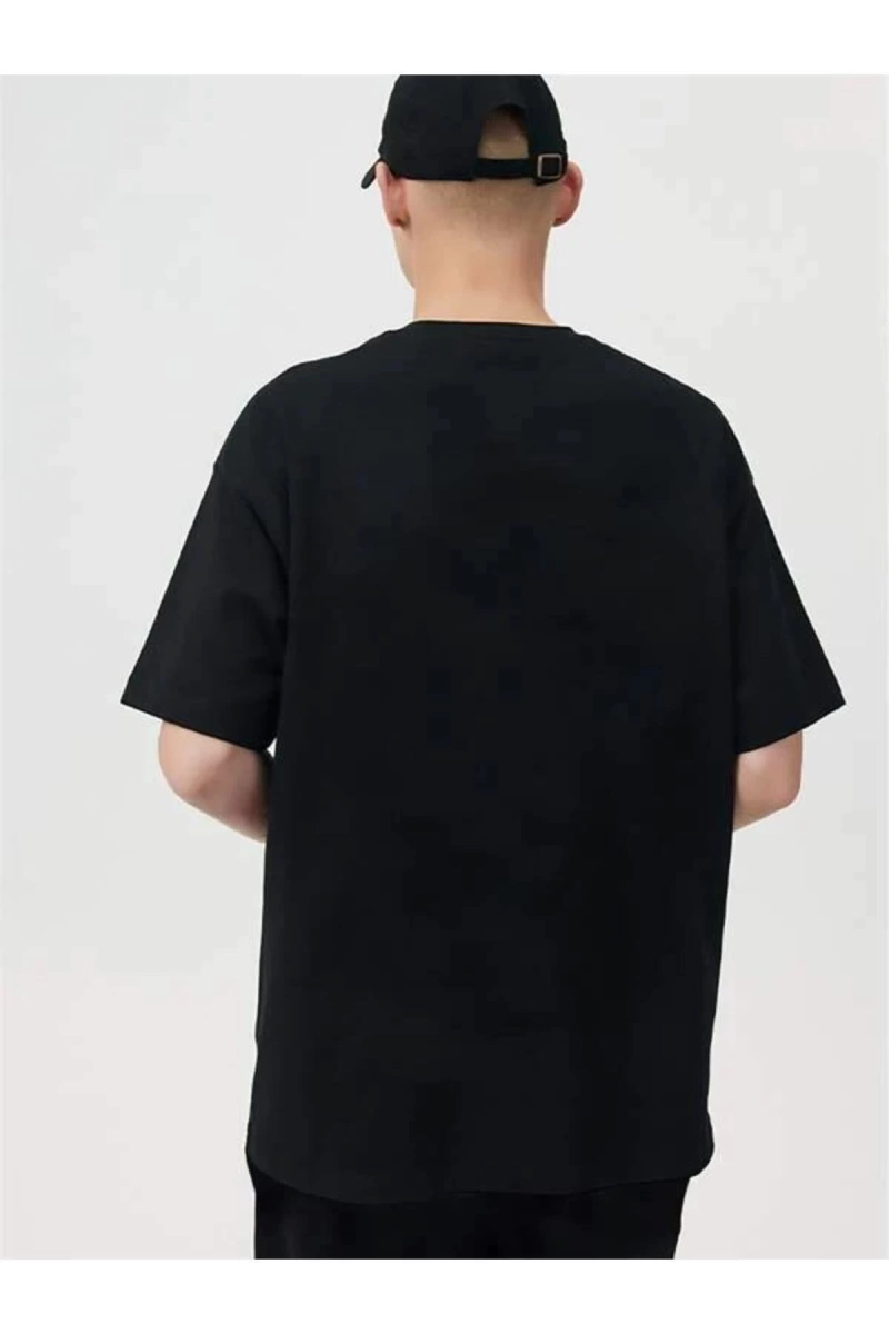 Erkek Kahverengi 1998 Baskılı Bisiklet Yaka Tshirt