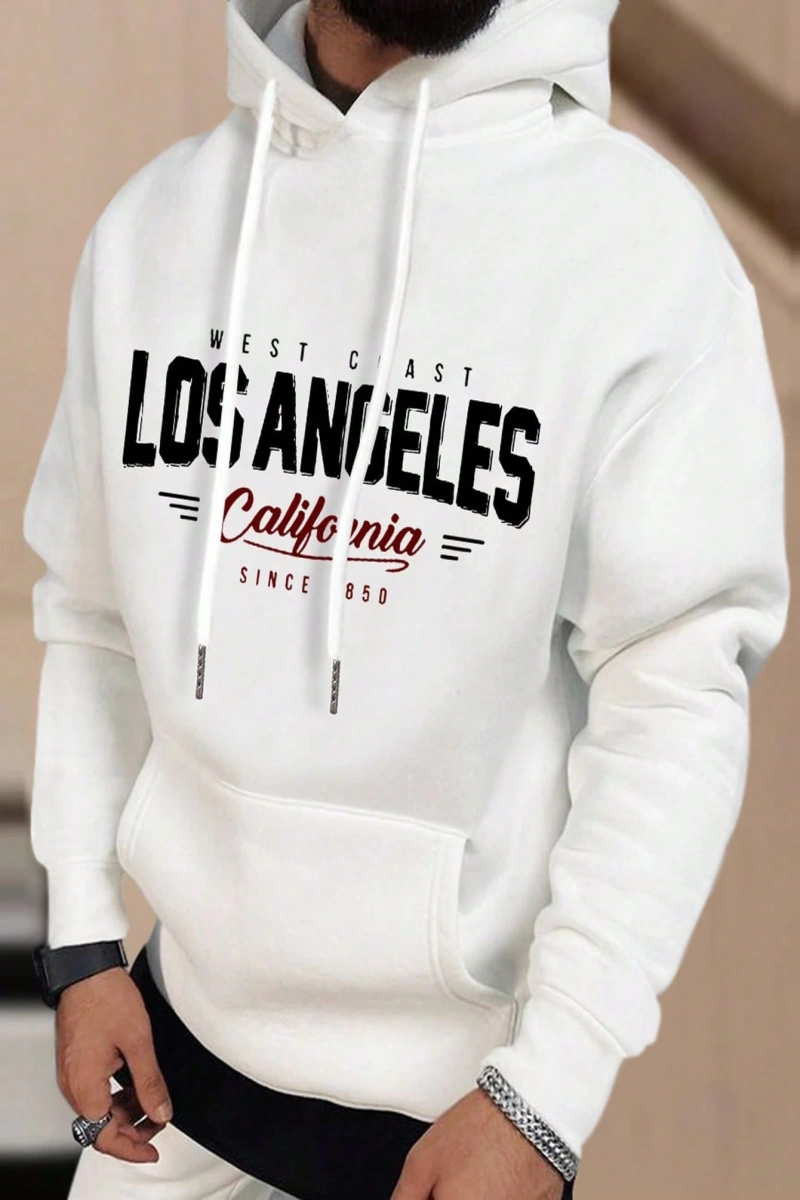 Erkek Kapşonlu Sweatshirt