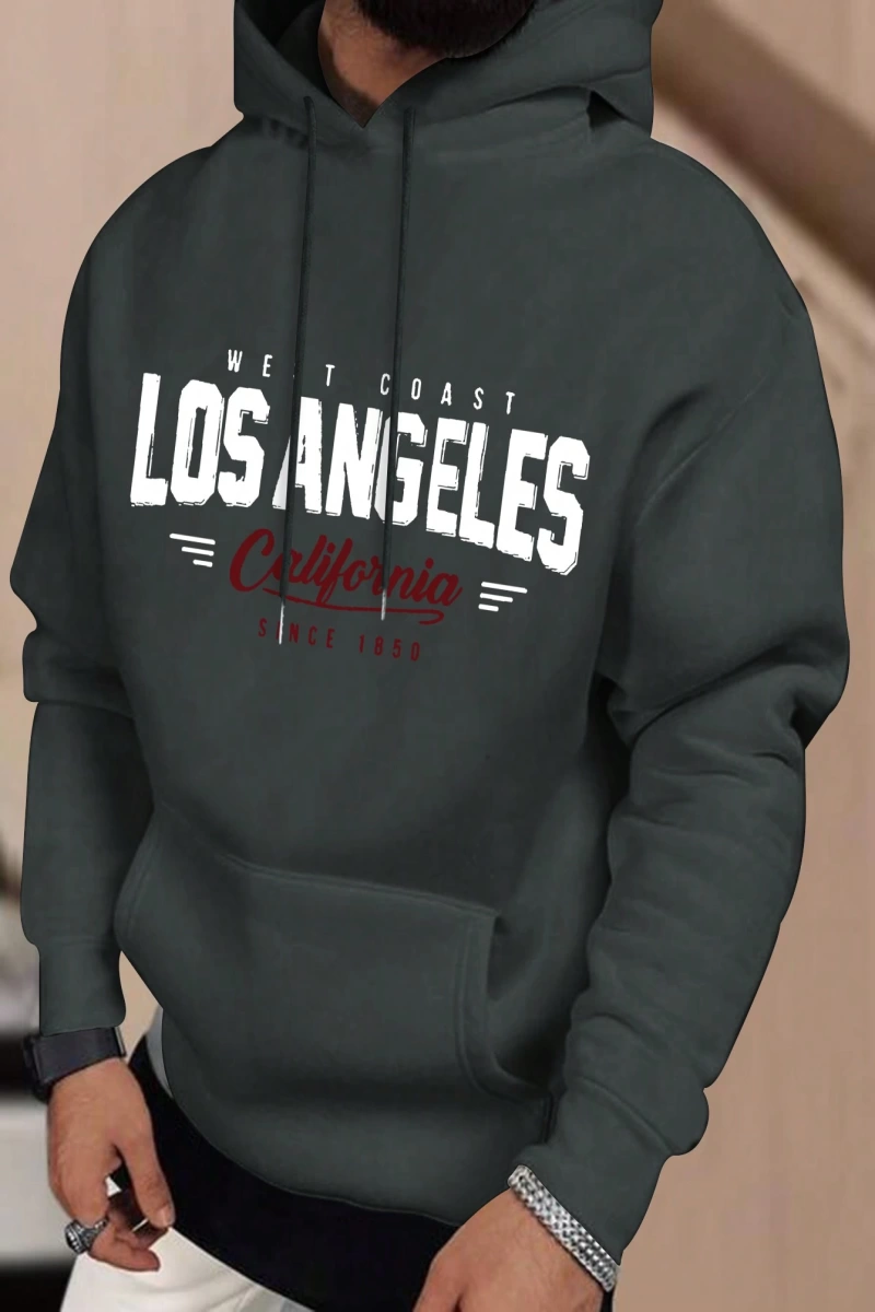 Erkek Kapşonlu Sweatshirt
