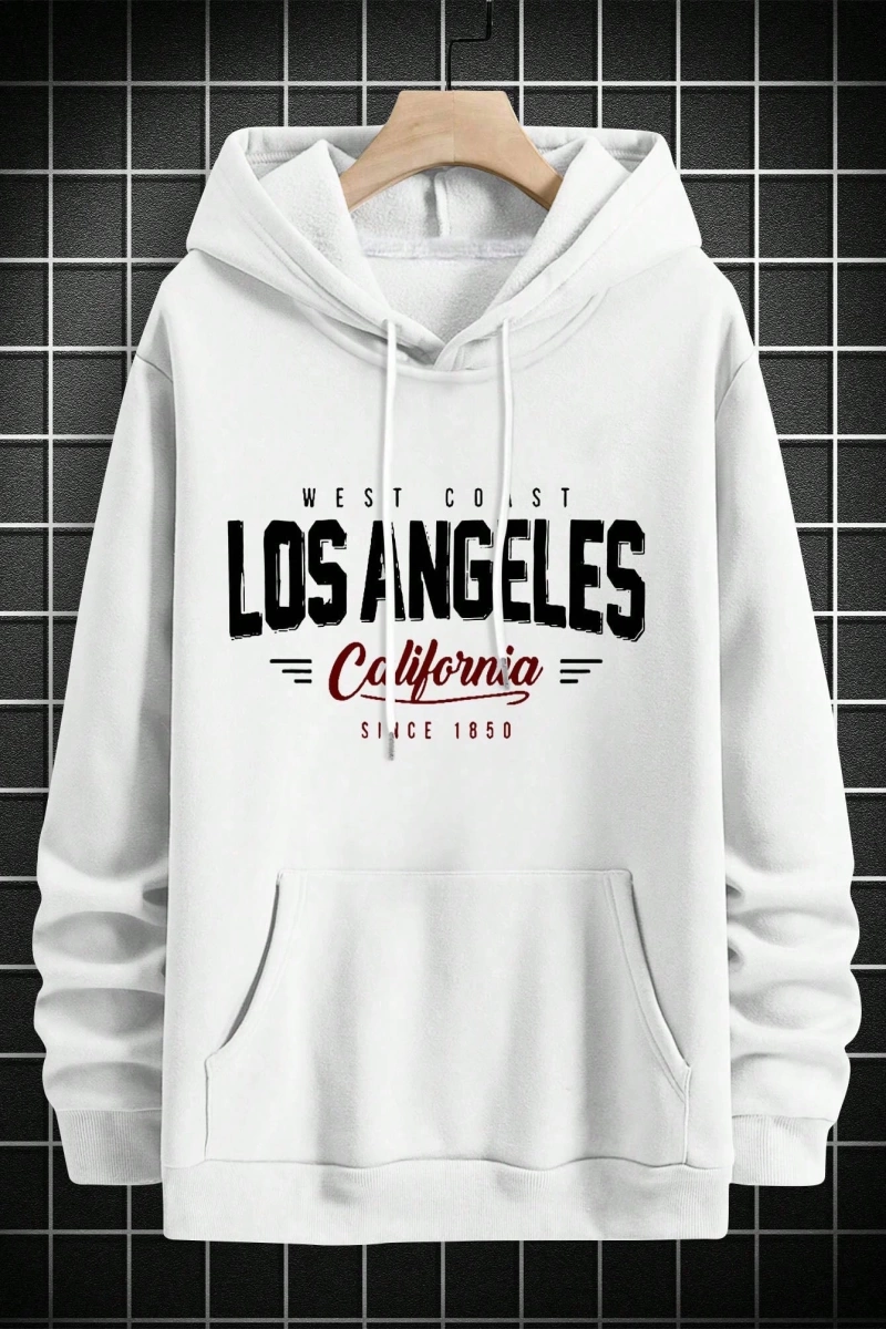 Erkek Kapşonlu Sweatshirt