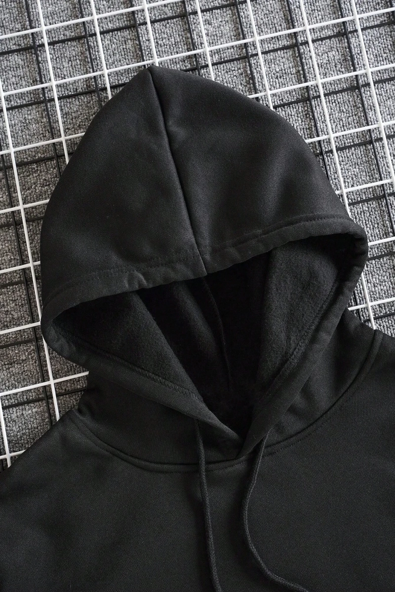 Erkek Kedi Grafik Baskılı Günlük Kazak Polar Kapşonlu Kapşonlu Sweatshirt