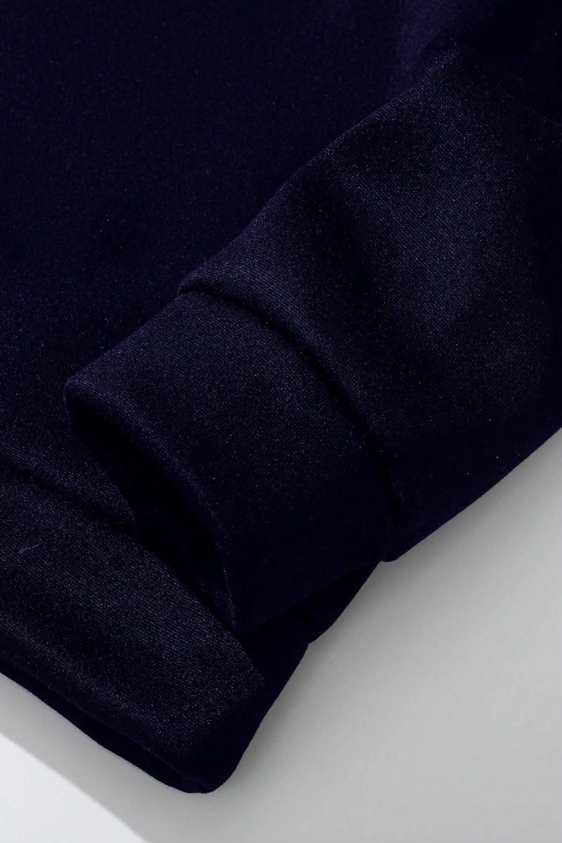 Erkek Mektup Baskılı Günlük Kapüşonlu Sweatshirt, Günlük Giyim İçin Uzun Koll