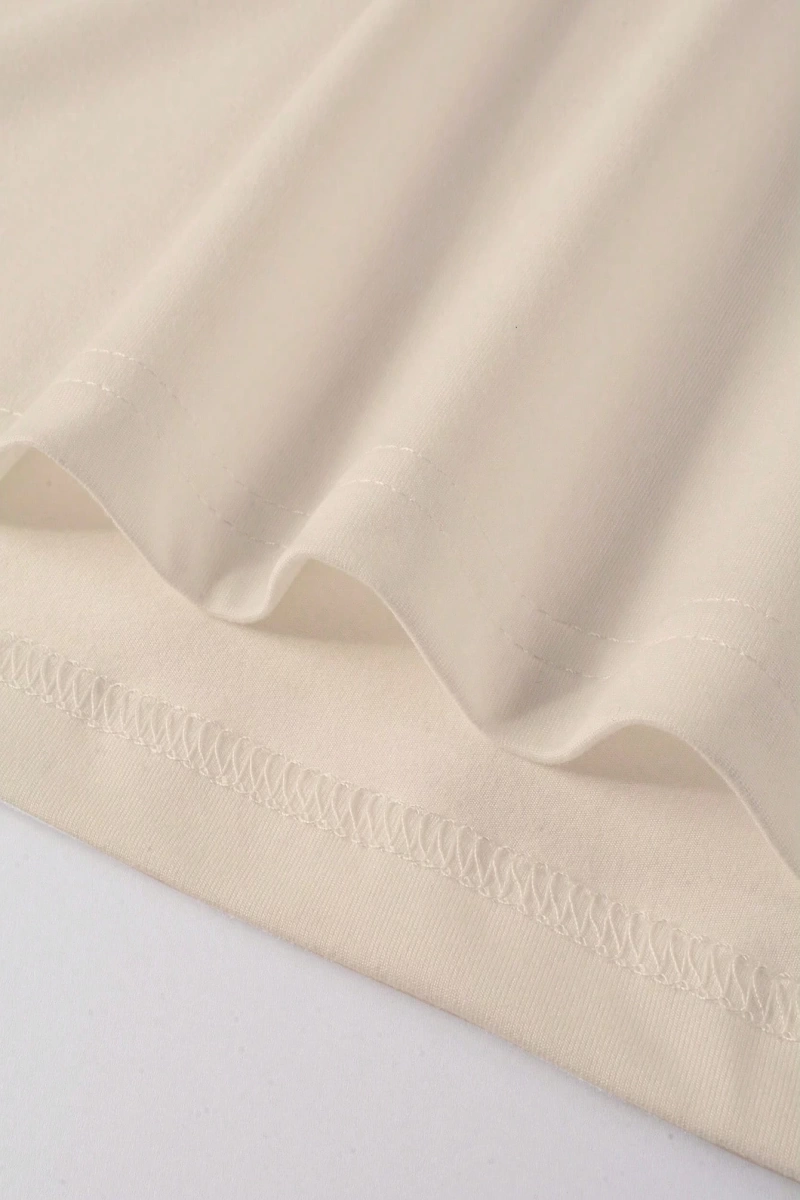 Erkek Mektup Baskılı Kısa Kollu Slim Fit Tişört