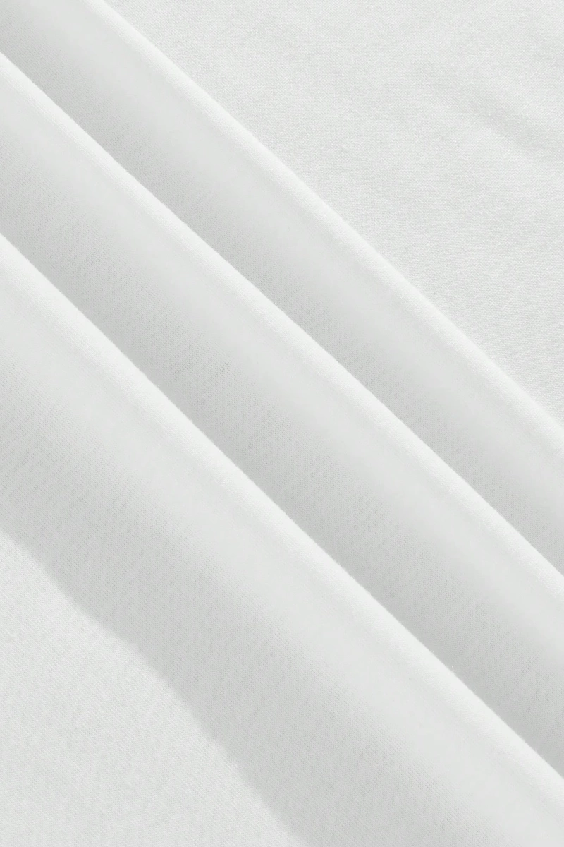 Erkek Mektup Baskılı Yuvarlak Yaka Kısa Kollu Rahat Slim Fit Tişört