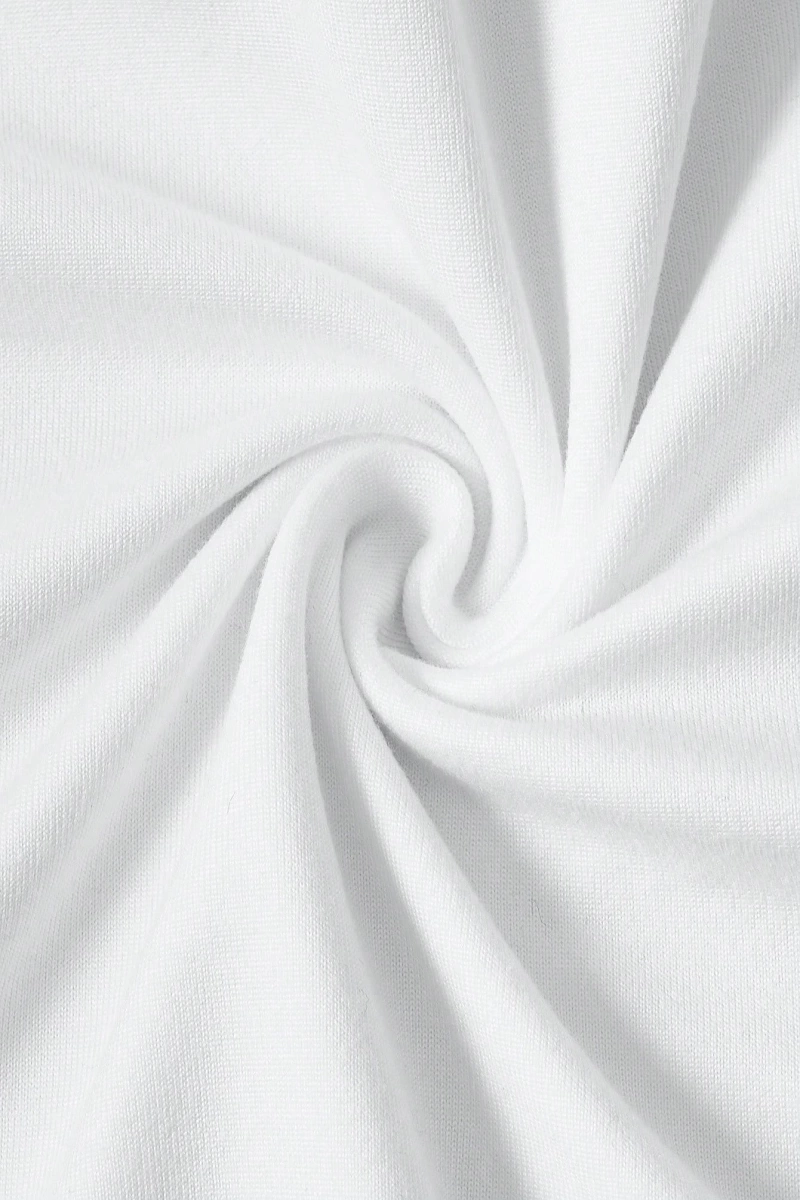 Erkek Mektup Baskılı Yuvarlak Yaka Kısa Kollu Rahat Slim Fit Tişört Erkekler