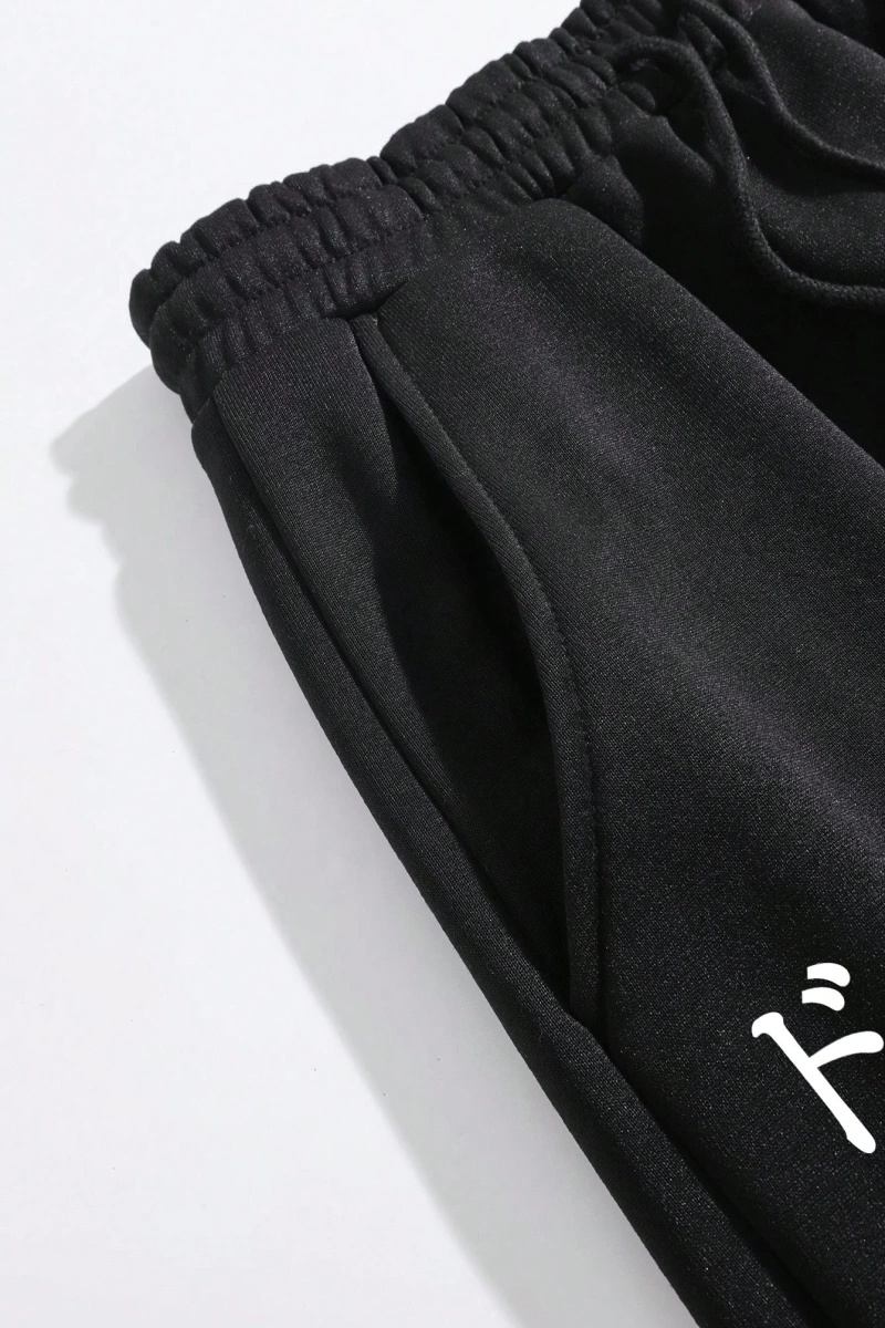 Erkek Moda Bağcıklı Sokak Rahat Açık Hava Spor Eşofman Altı