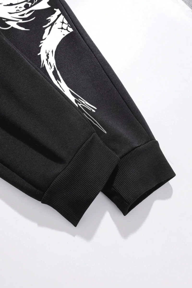 Erkek Moda Bağcıklı Sokak Rahat Açık Hava Spor Eşofman Altı