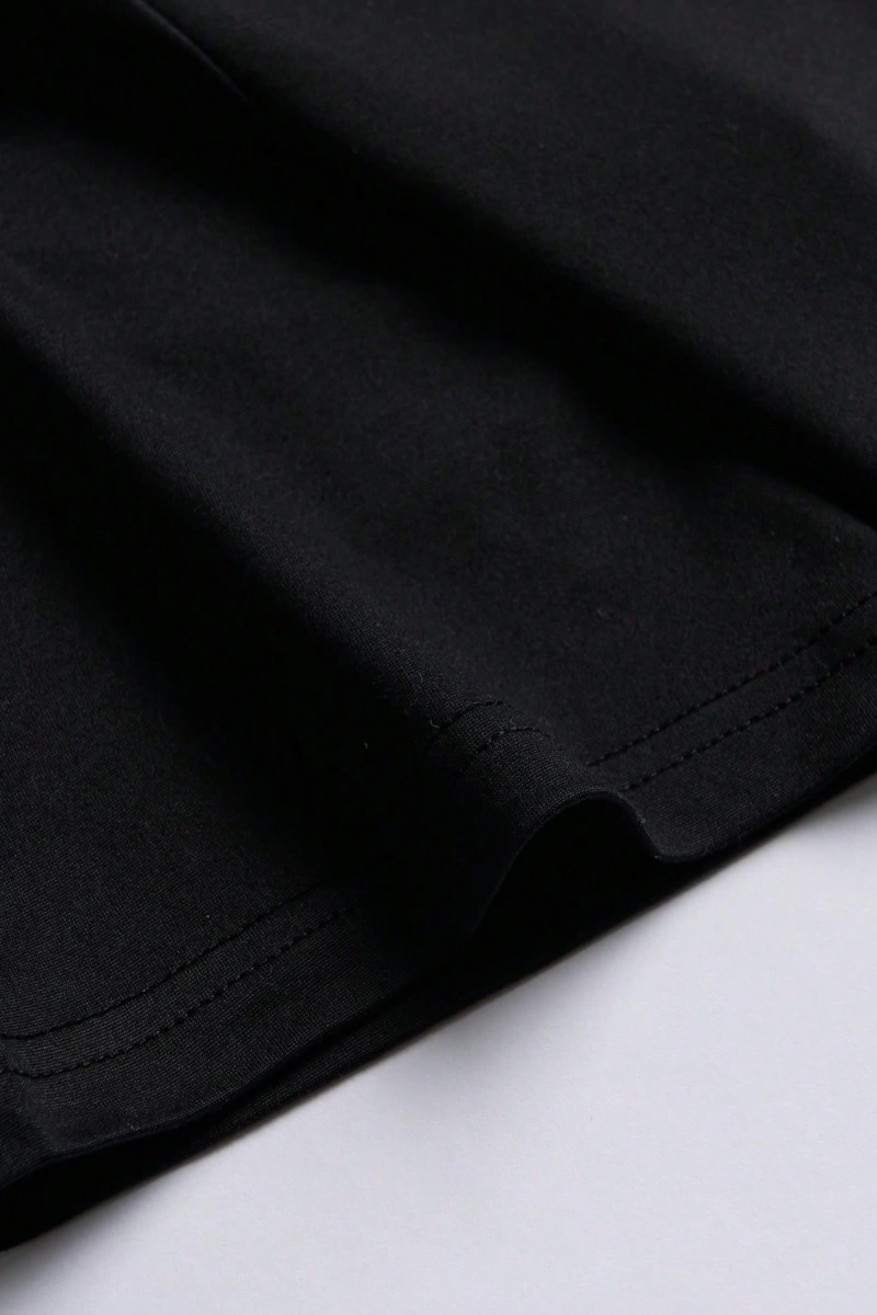 Erkek Moda Baskılı Kısa Kollu Slim Fit Tişört