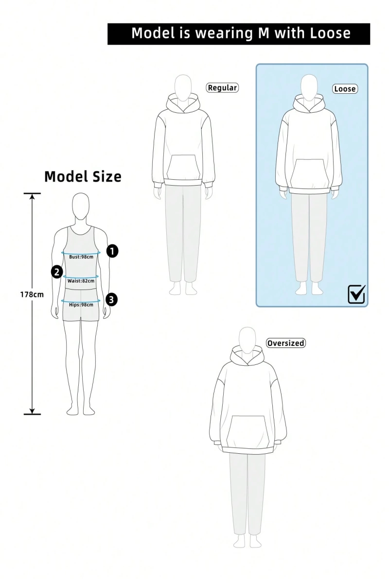 Erkek Modası Rahat Komik Bükülmüş Harf ve Çiçek Baskılı Büyük Boy Polar Sweat