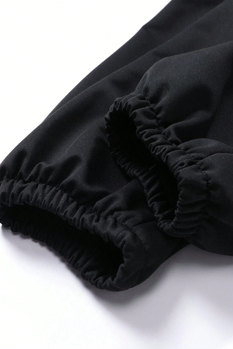 Erkek Regular Fit Günlük Harf Baskılı 3/4 Pantolon, Cepli Açık Hava Eğlence Pantolonu, Elasti