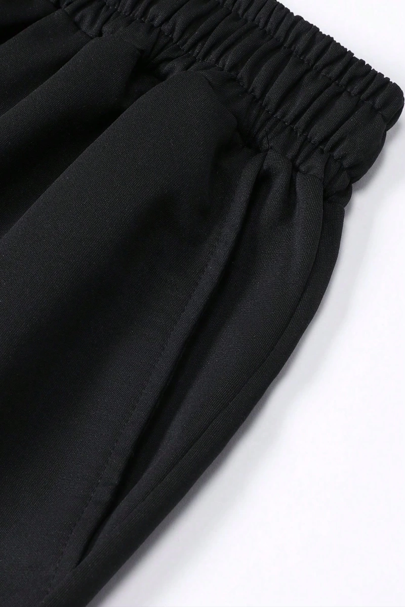 Erkek Regular Fit Kısa Kollu Tişört ve Şort Takımı, Kişilik Baskı Desenli Moda Rahat D