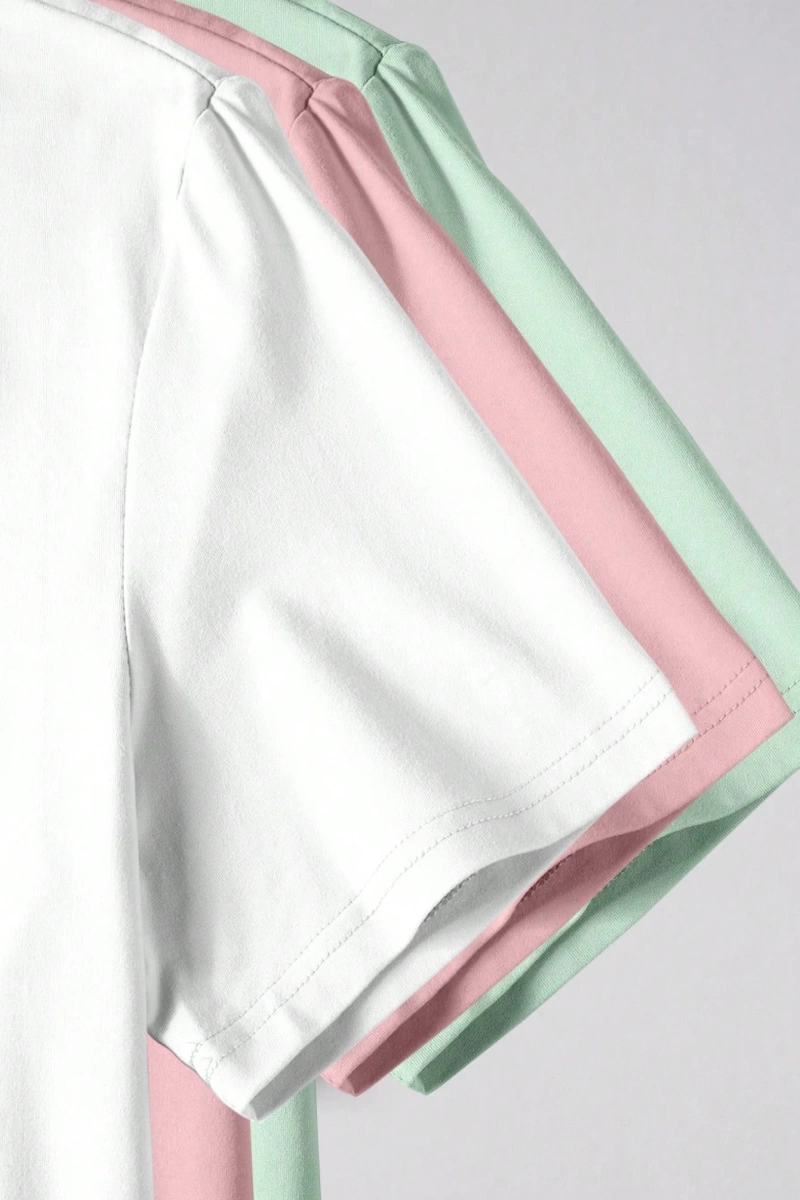 Erkek Slim Fit Düz Renk Kısa Kollu Yuvarlak Yaka Tişört, Yaz İçin Moda