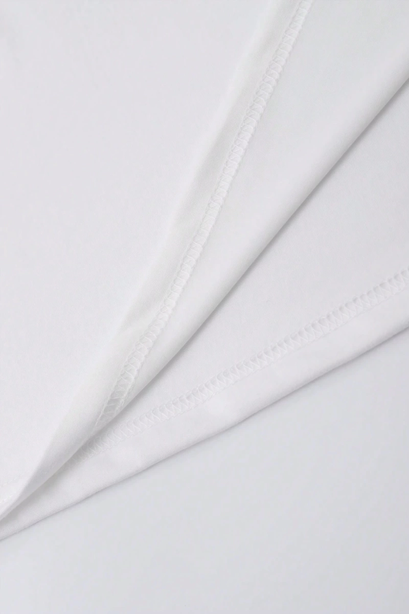 Erkek Slim Fit Harfli Grafik Baskılı Mürettebat Yaka Kısa Kollu Günlük Tişört
