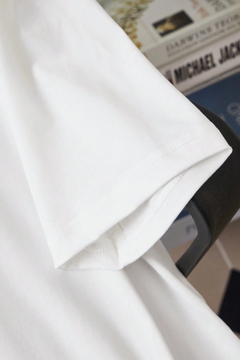 Erkek Slim Fit Yuvarlak Yaka Kısa Kollu Tişört, Yaz İçin Moda