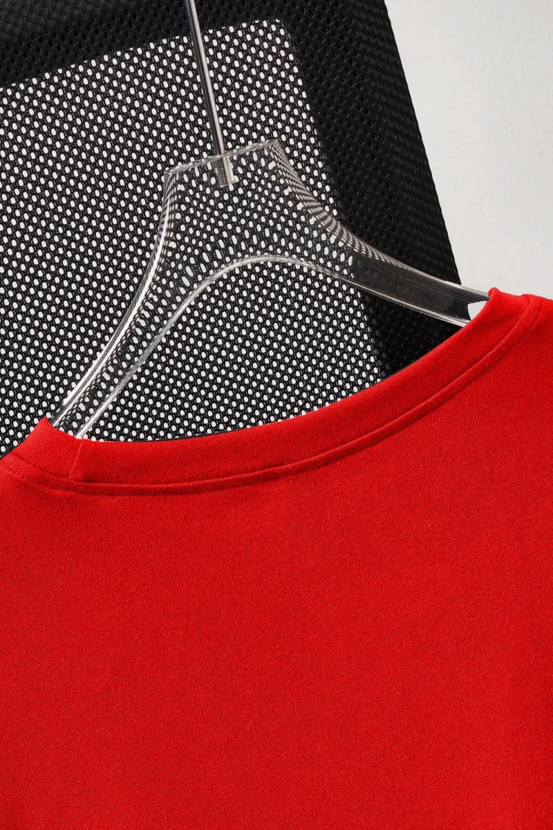Erkek Slim Fit Yuvarlak Yaka Kısa Kollu Tişört, Yaz İçin Moda