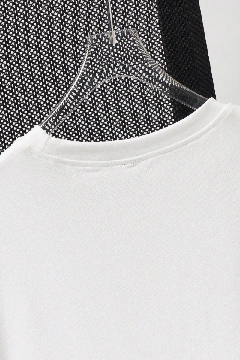 Erkek Slim Fit Yuvarlak Yaka Kısa Kollu Tişört, Yaz İçin Moda