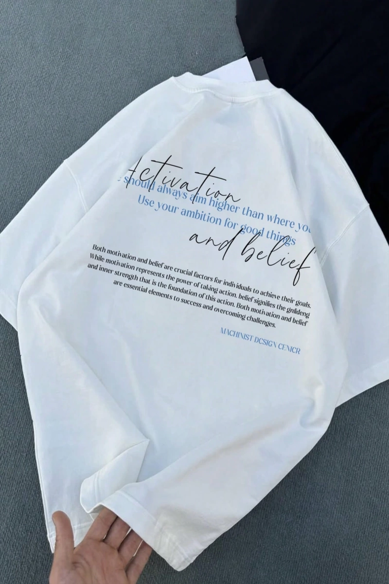 Erkek Slogan Baskılı Yuvarlak Yaka Kısa Kollu Günlük Tişört, Erkek Arkadaşlar