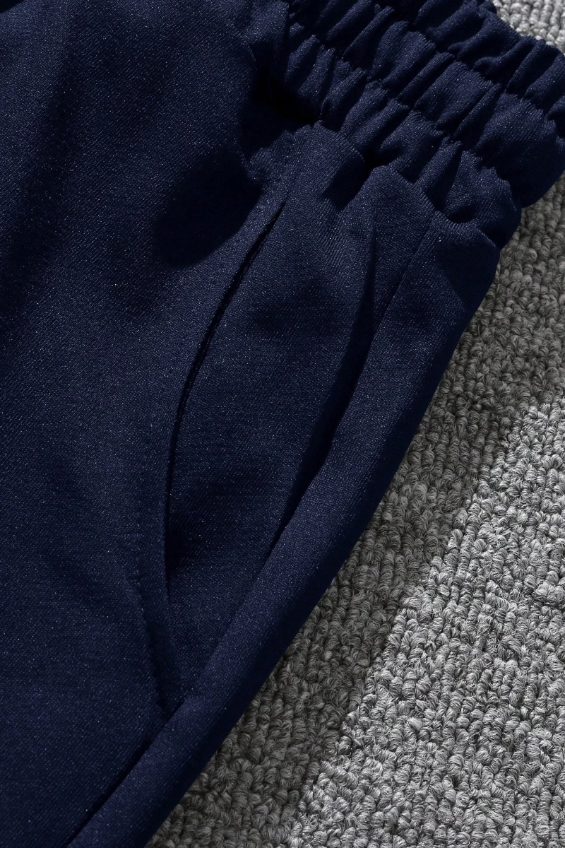 Erkek Slogan Grafik Bağcıklı Bel Şortu Grafik Dışarı Çıkma Moda Bağcıklı Şort