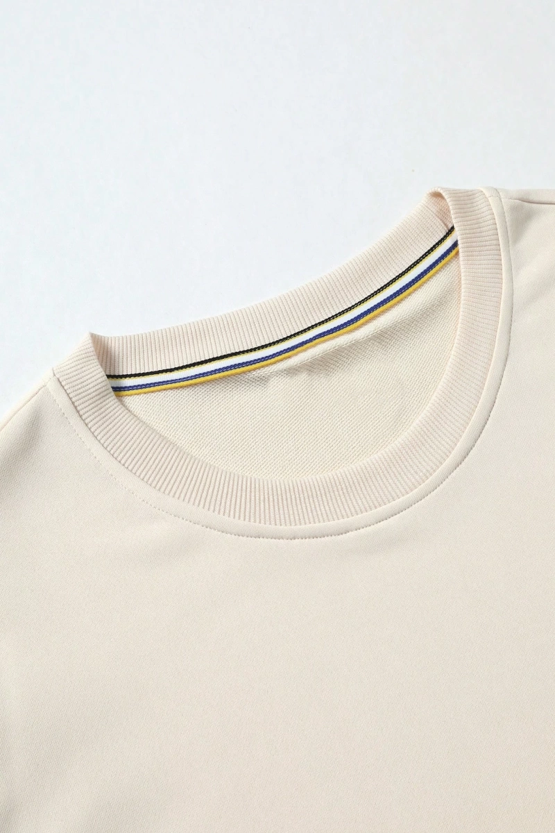 Erkek Slogan Grafik Sweatshirt