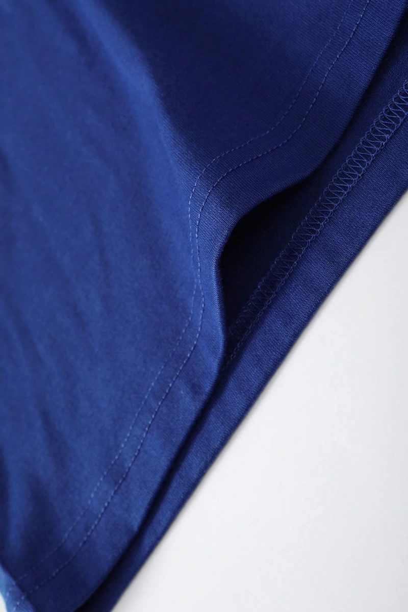 Erkek Tişörtleri Fit Crew Yaka Düşük Omuz Kısa Kollu Slogan Tişört Rahat Yaz