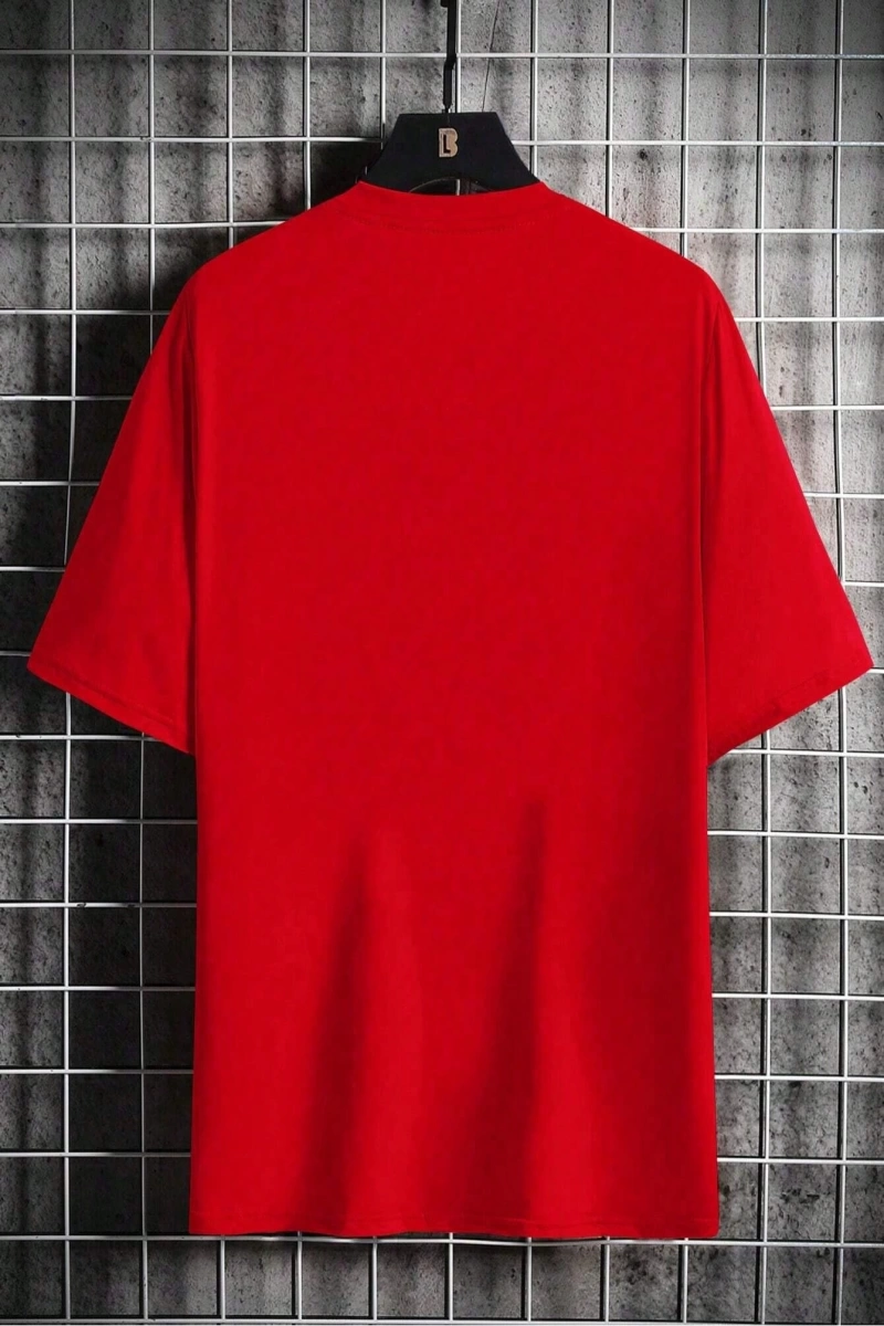 Erkek Tişörtleri Fit Crew Yaka Kısa Kollu Grafik Tişört Bunny Rahat Moda Erke