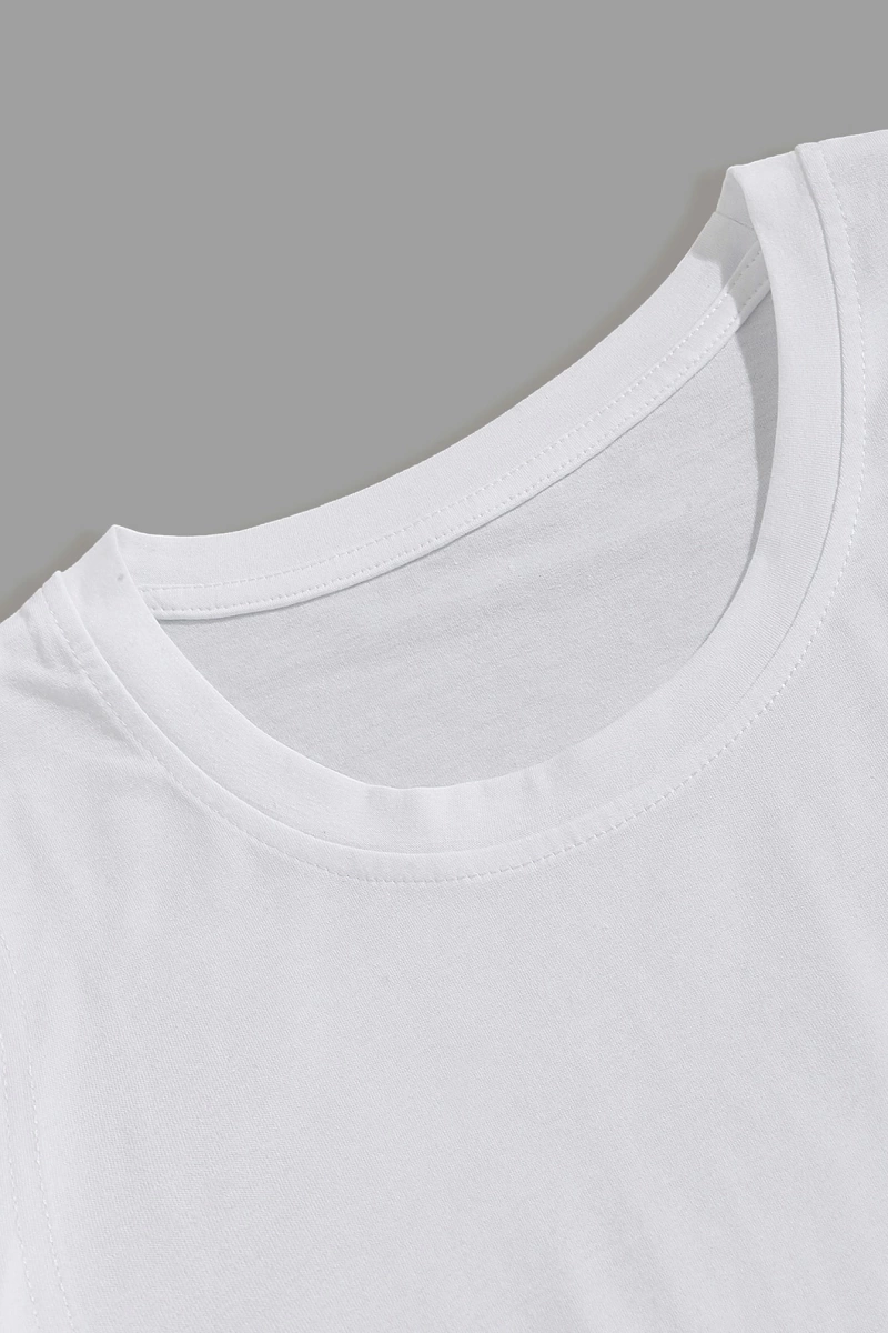 Erkek Tişörtleri Fit Crew Yaka Kısa Kollu Grafik Tişört Çapa Lacivert Rahat Y