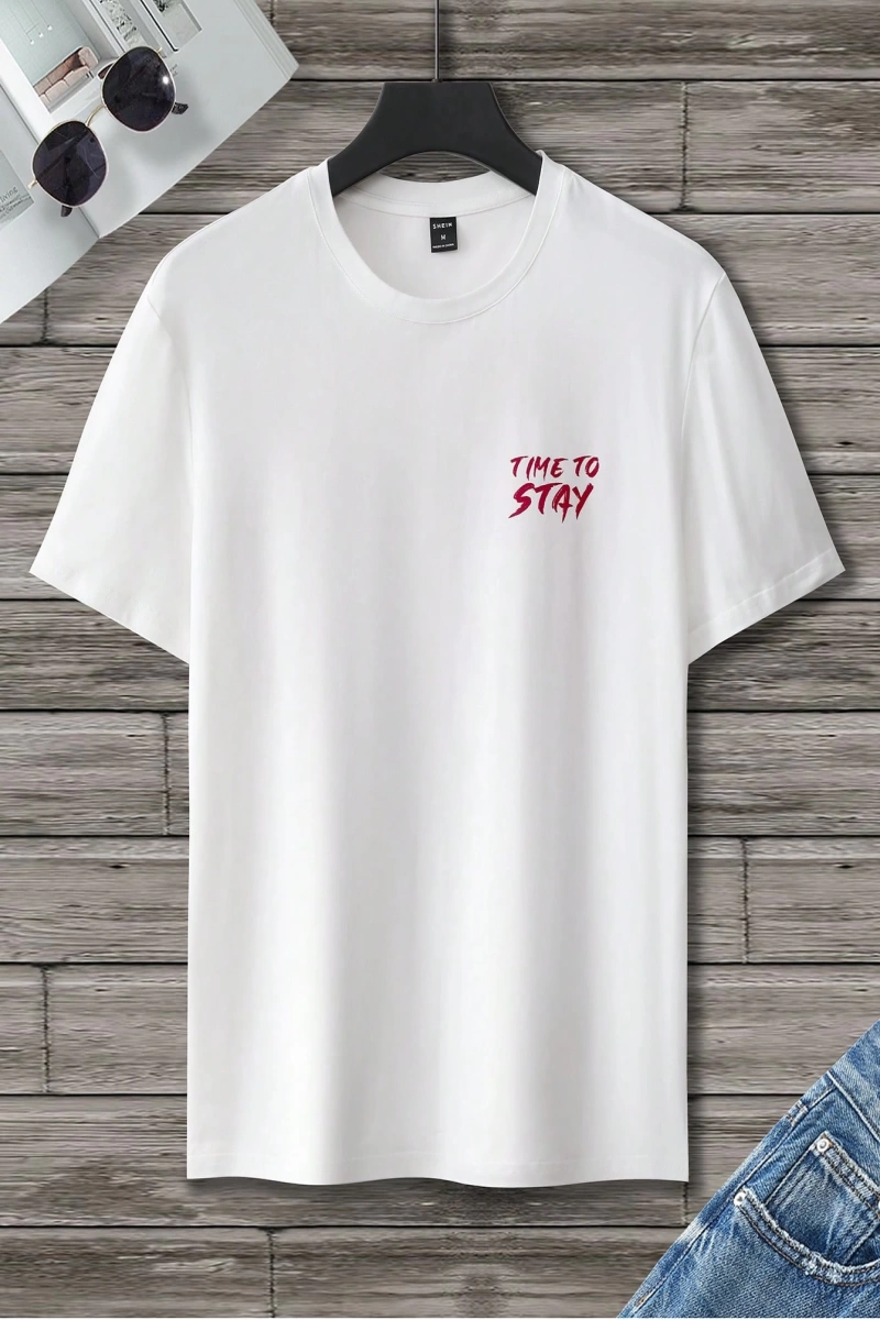Erkek Tişörtleri Fit Crew Yaka Kısa Kollu Grafik Tişört Göz Goth Sokak Yaz Po